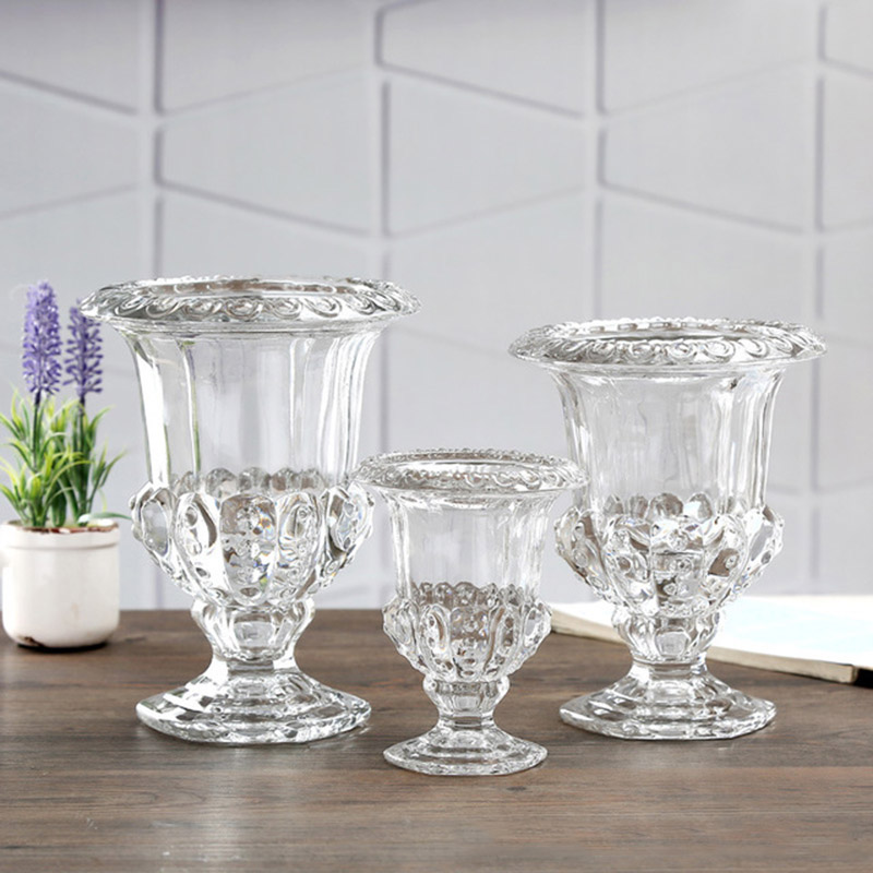 Florist Supply Bulk - Florero de vidrio transparente para plantas,