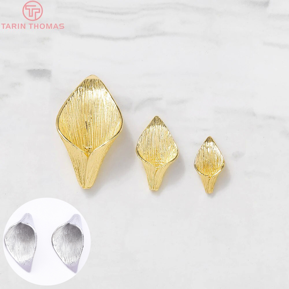 Florist Supplies - (3603)6 uds 8x14MM 10x19MM 24K Color