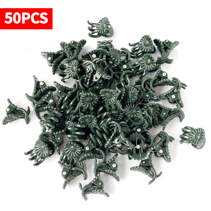50 clips de 5 garras verde osc - Florist Supply Bulk reseña y precio
