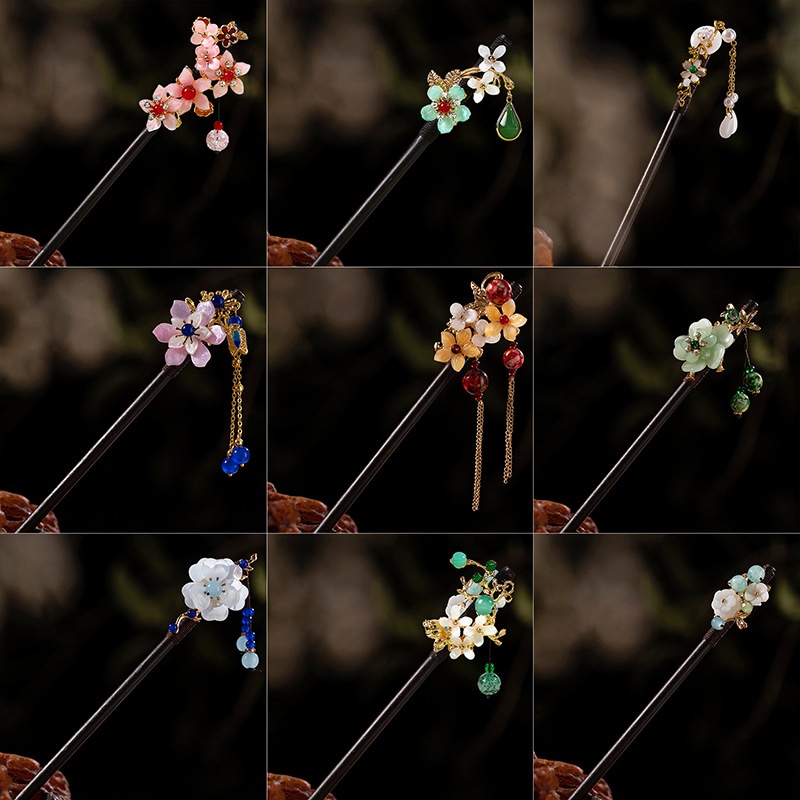 Tocado con horquillas de mader - Florist Supplies reseña y precio