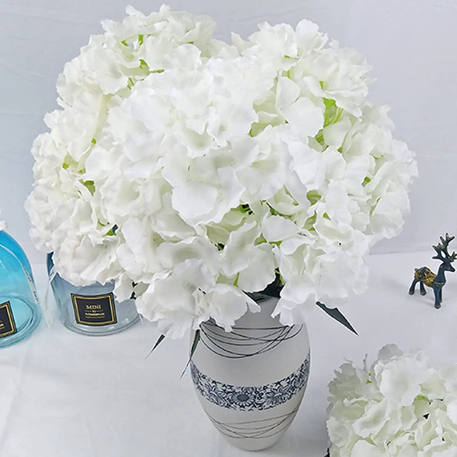 Cabezas de Hortensias de Seda  - Florist Supply Bulk reseña y precio