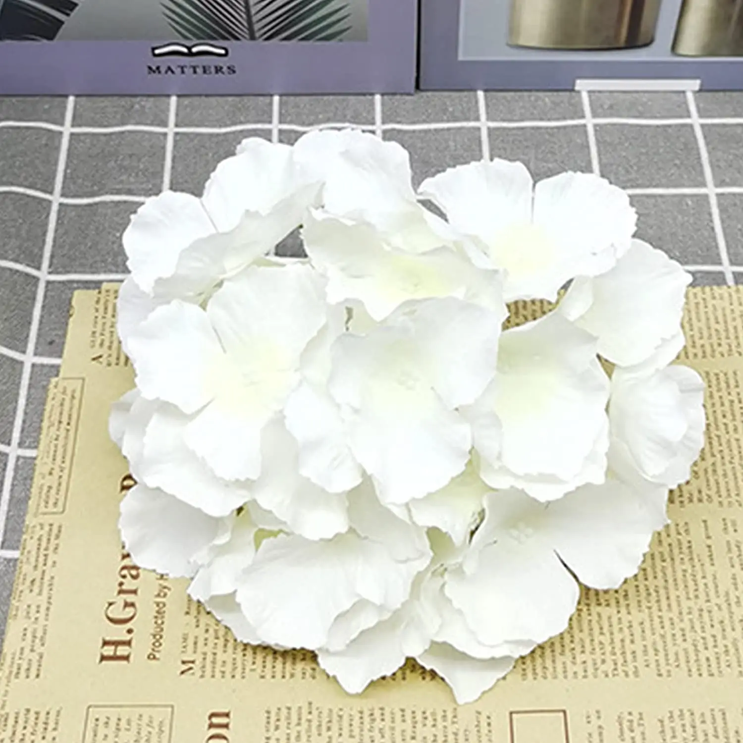 Cabezas de Hortensias de Seda  - Florist Supply Bulk reseña y precio