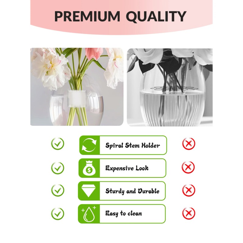 Soporte de tallo en espiral, s - Florist Supply Bulk reseña y precio