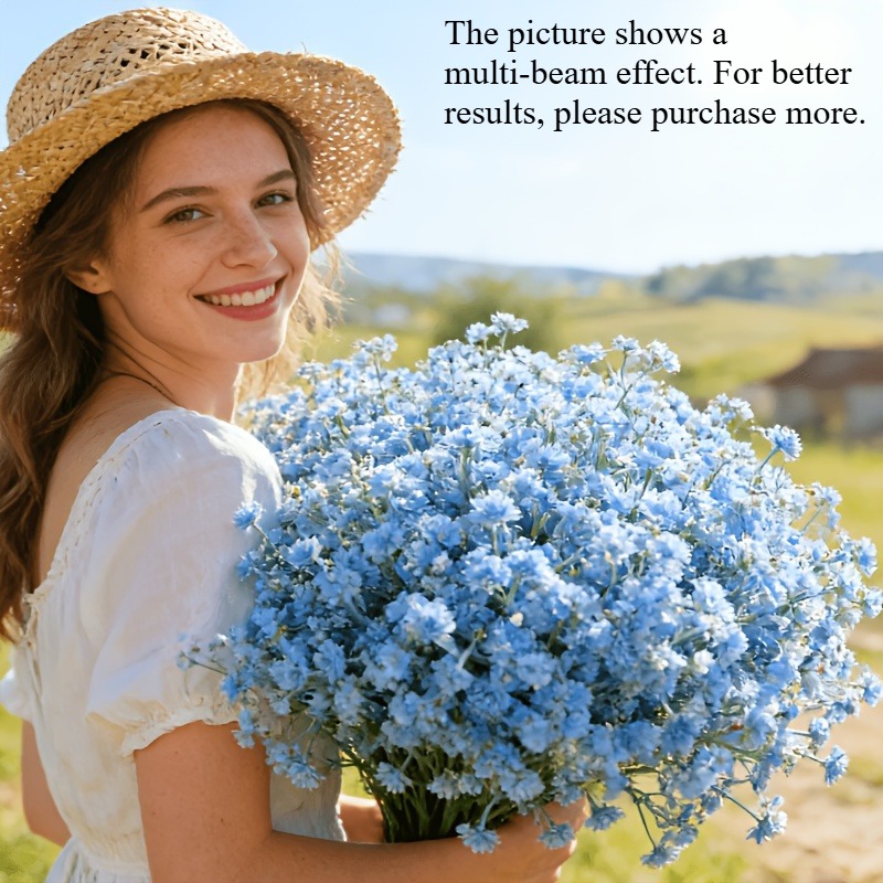 10 Piezas de Gypsophila Azul A - Florist Supply Bulk reseña y precio