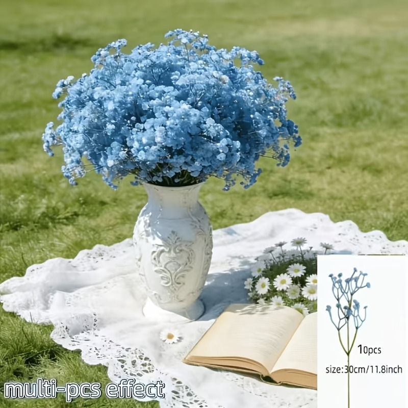 10 Piezas de Gypsophila Azul A - Florist Supply Bulk reseña y precio